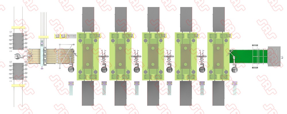 七軸機(jī)器人沖壓線